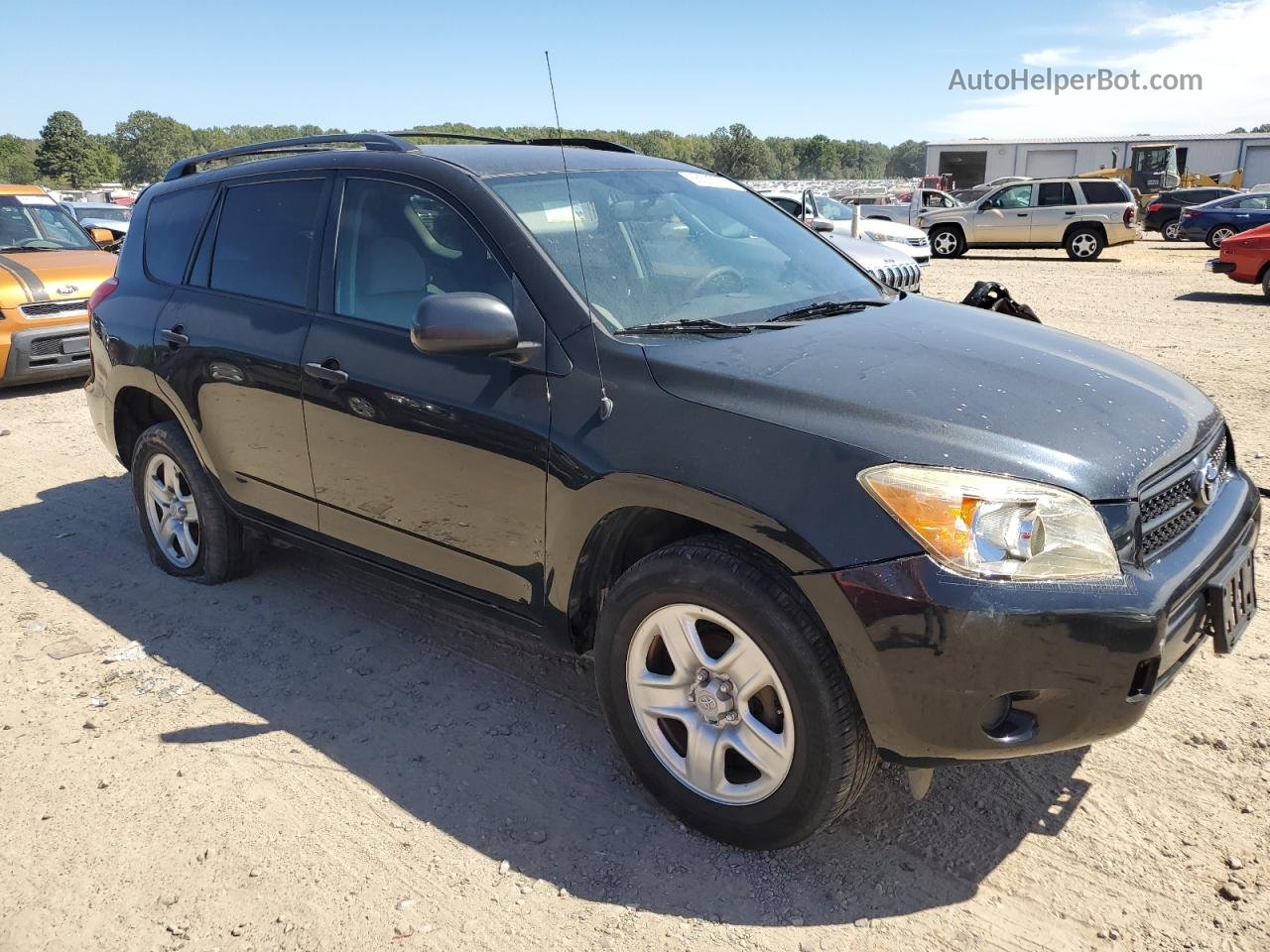 2007 Toyota Rav4  Черный vin: JTMBD33VX75112744