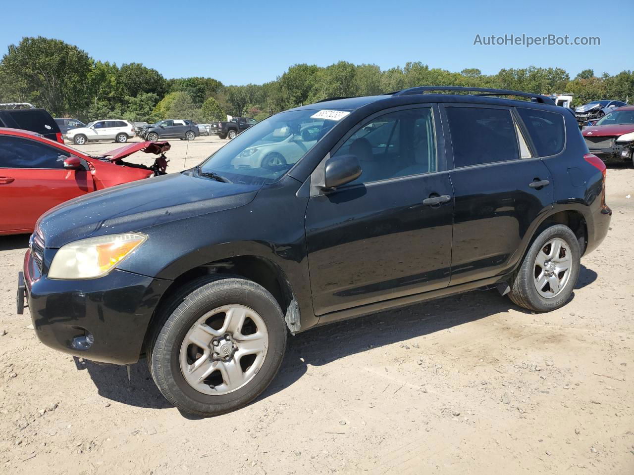 2007 Toyota Rav4  Black vin: JTMBD33VX75112744