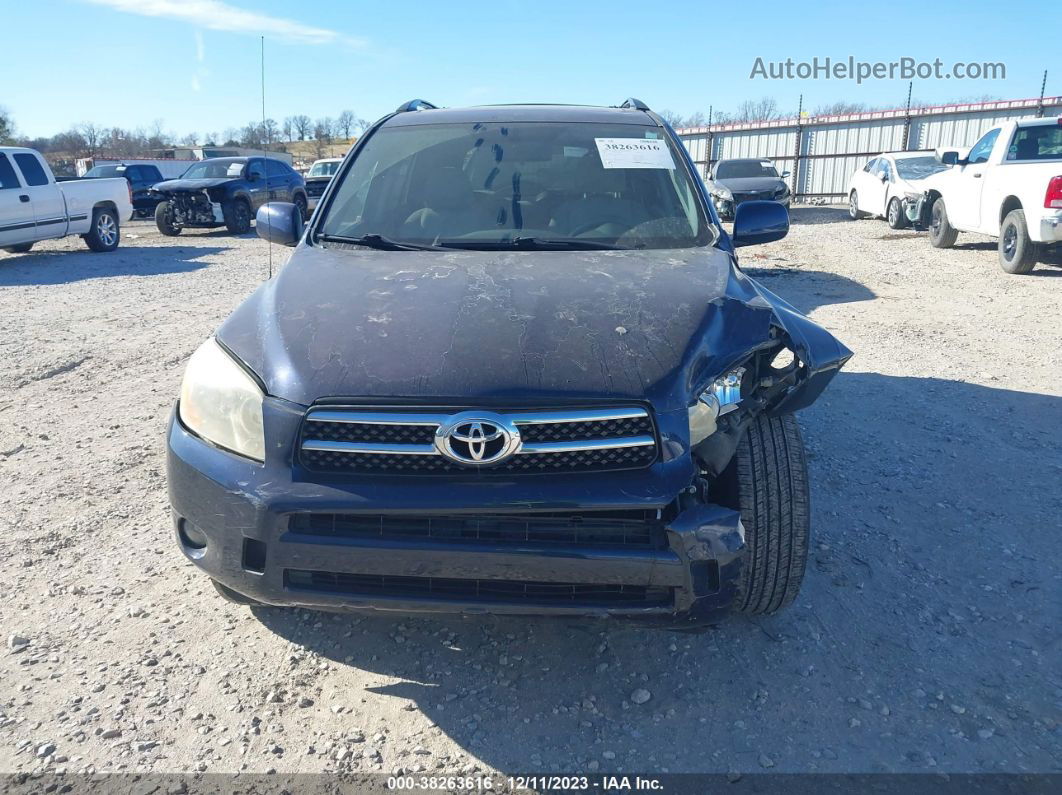 2007 Toyota Rav4 Limited Синий vin: JTMBD34V775088014