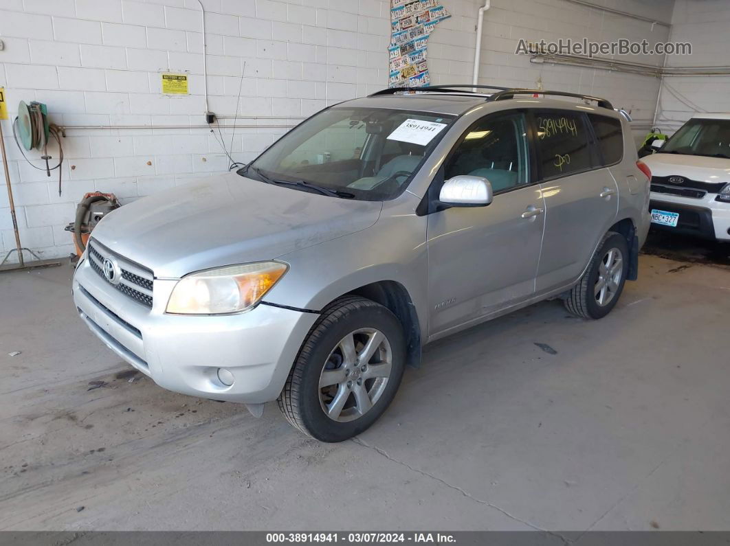 2007 Toyota Rav4 Limited Silver vin: JTMBD34VX75074298