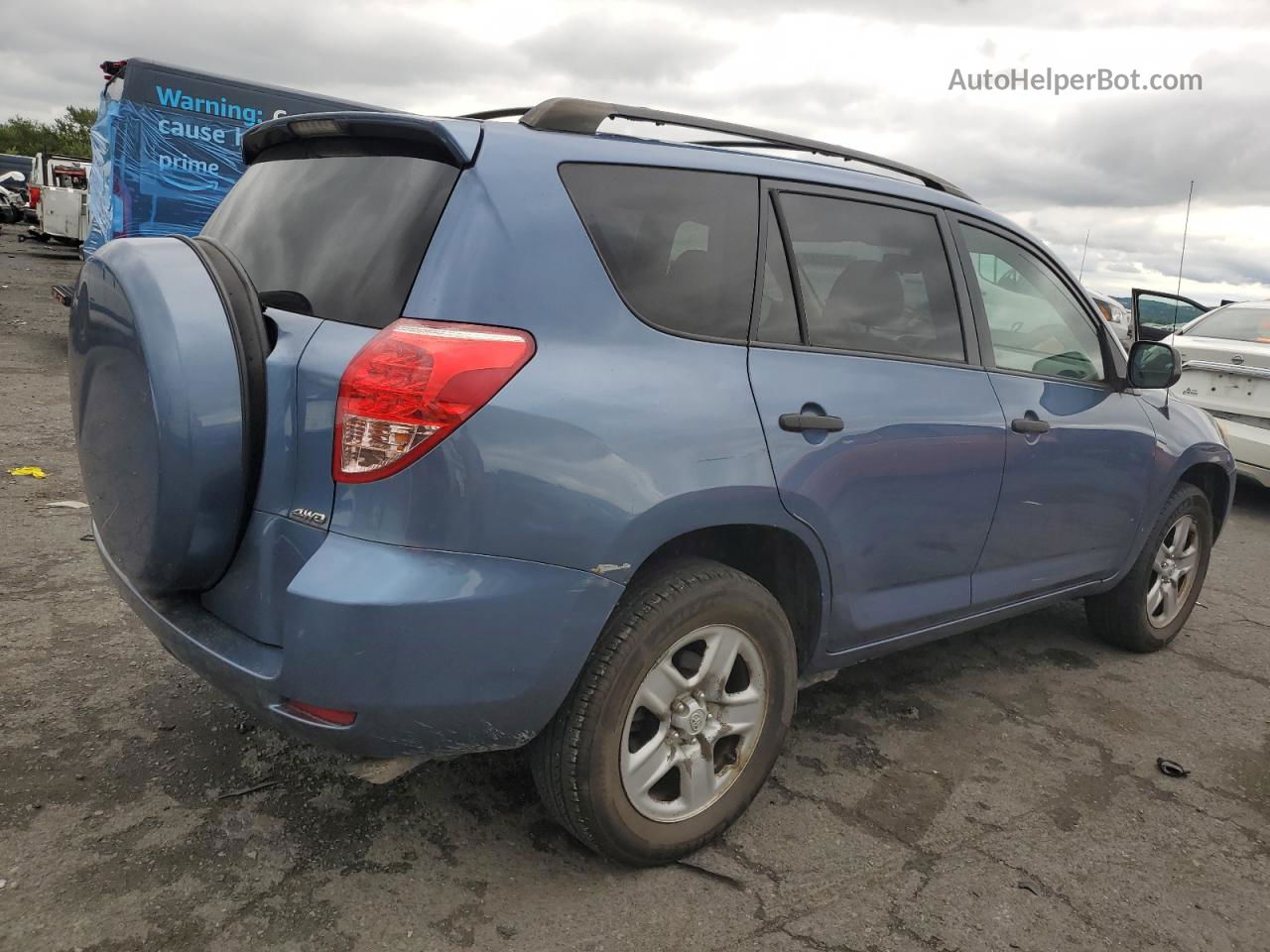 2007 Toyota Rav4  Blue vin: JTMBD35V175124097