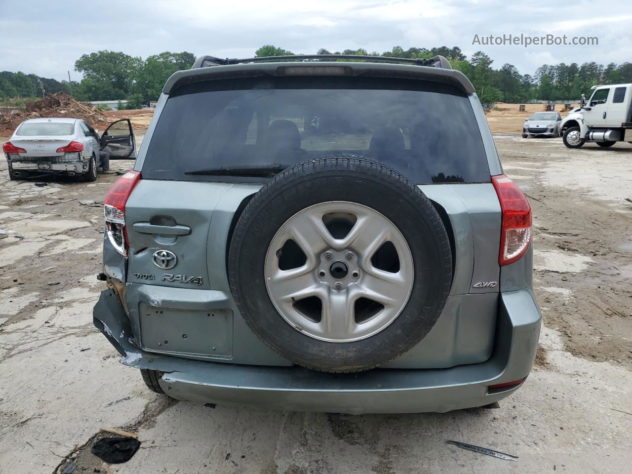 2007 Toyota Rav4  Teal vin: JTMBD35V275117126