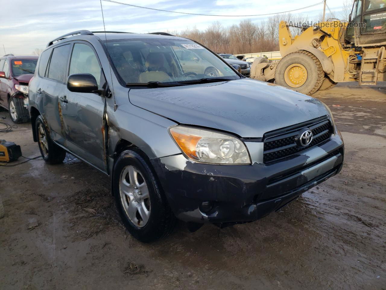 2007 Toyota Rav4  Gray vin: JTMBD35V375093435