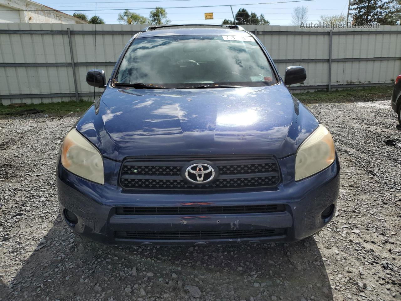 2007 Toyota Rav4  Синий vin: JTMBD35V475059956