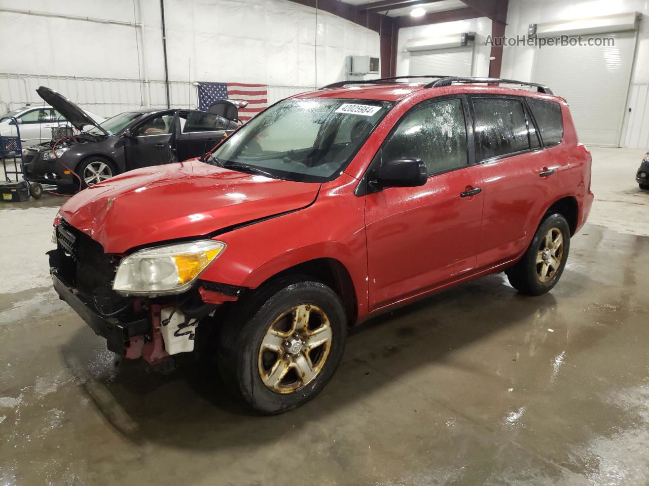 2007 Toyota Rav4  Red vin: JTMBD35V675051308