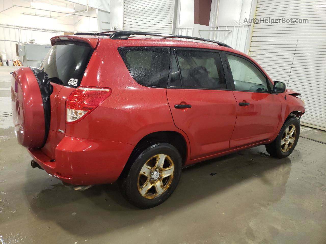 2007 Toyota Rav4  Red vin: JTMBD35V675051308