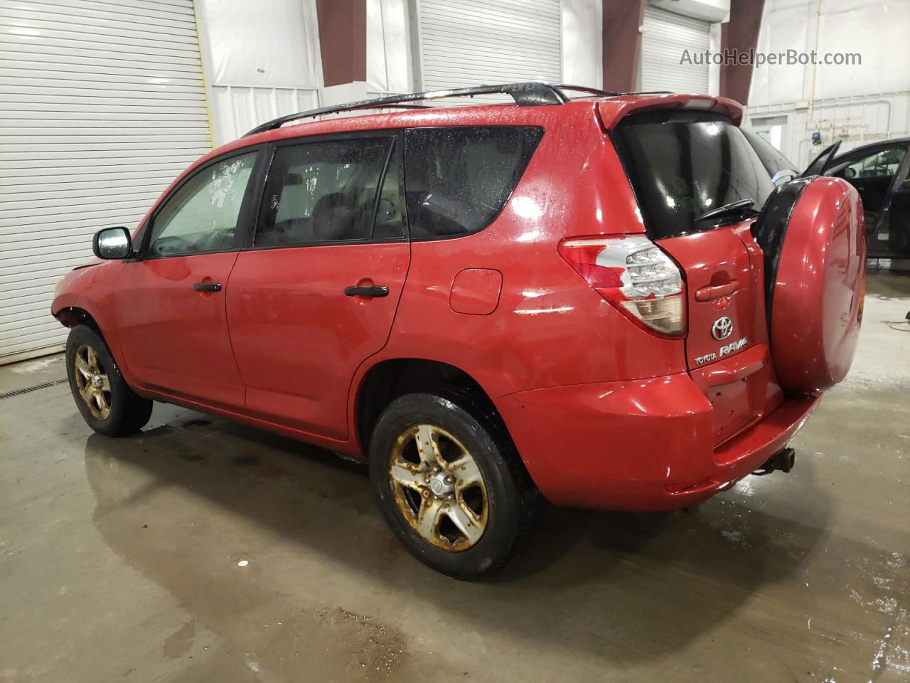 2007 Toyota Rav4  Red vin: JTMBD35V675051308