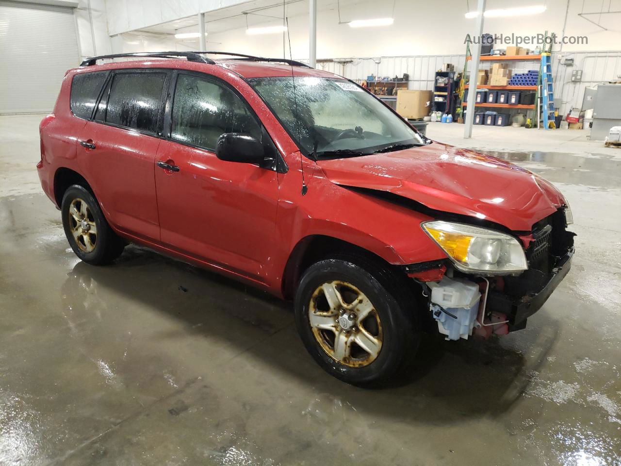 2007 Toyota Rav4  Red vin: JTMBD35V675051308