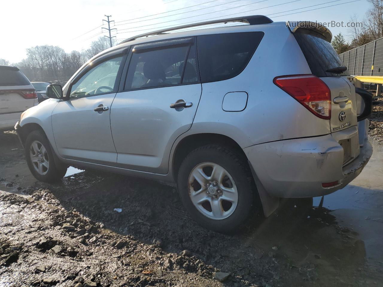 2007 Toyota Rav4  Silver vin: JTMBD35V975083766