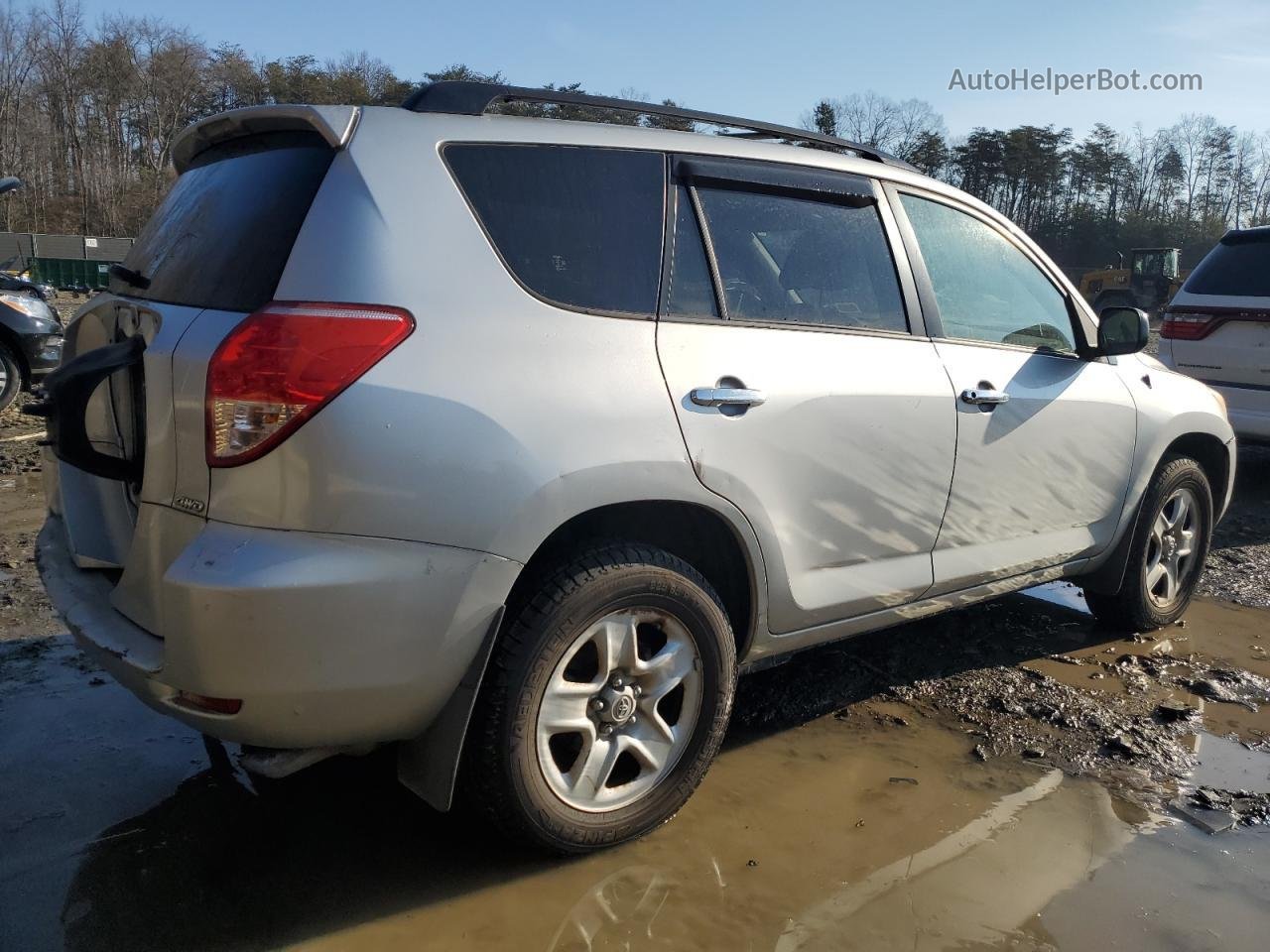 2007 Toyota Rav4  Silver vin: JTMBD35V975083766