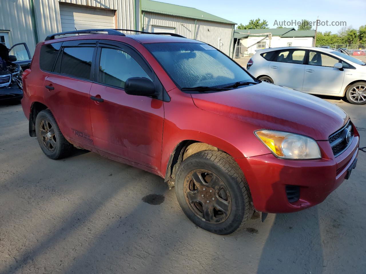 2010 Toyota Rav4  Red vin: JTMBF4DV0A5022900