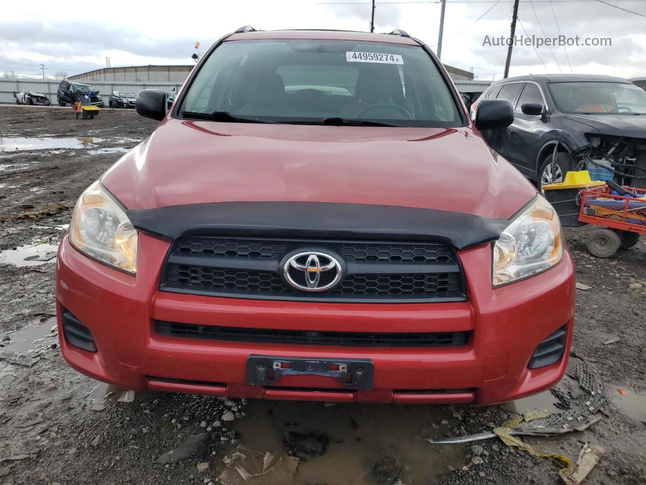 2010 Toyota Rav4  Red vin: JTMBF4DV2A5022557