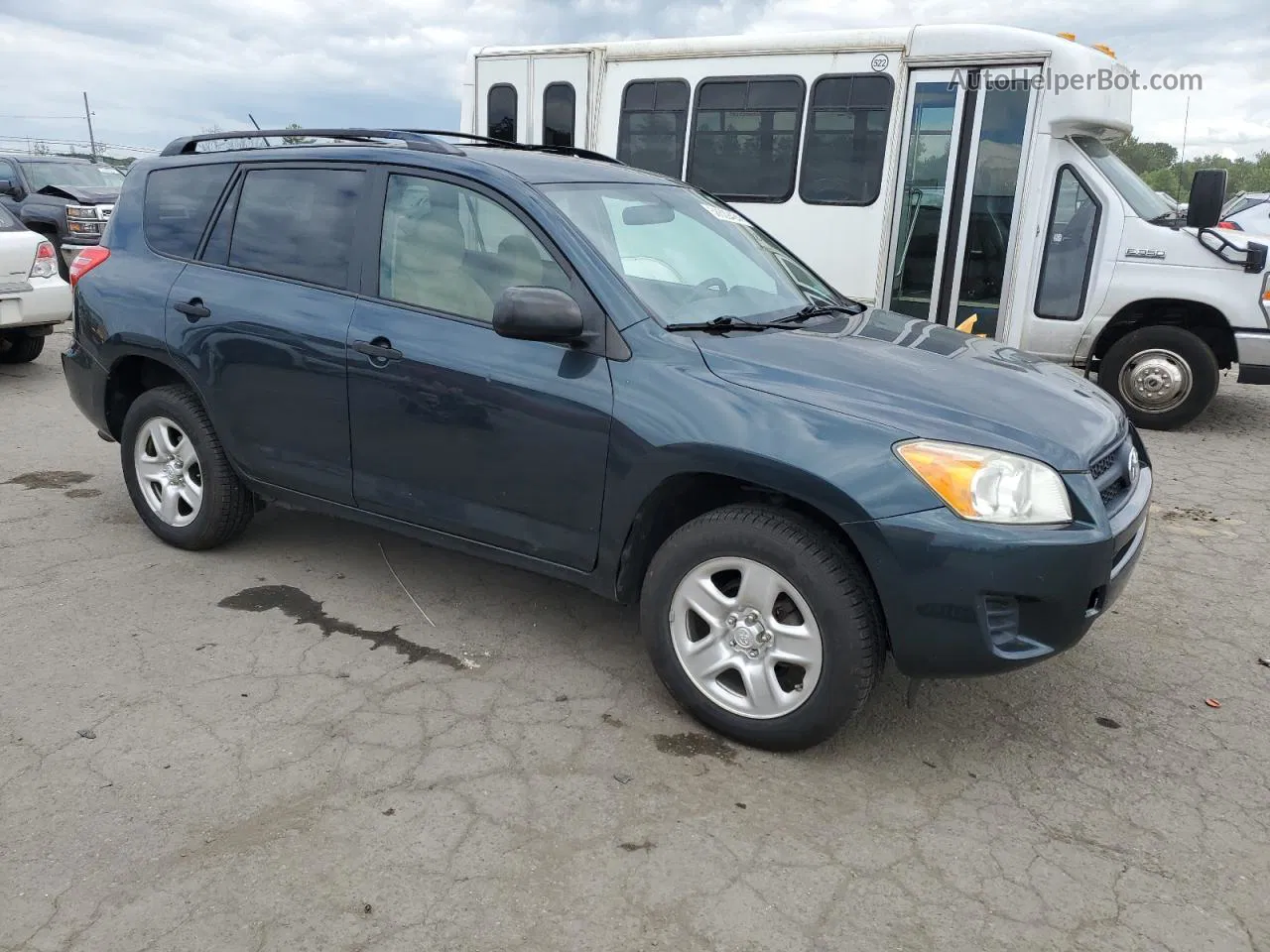 2010 Toyota Rav4  Зеленый vin: JTMBF4DV6A5021847