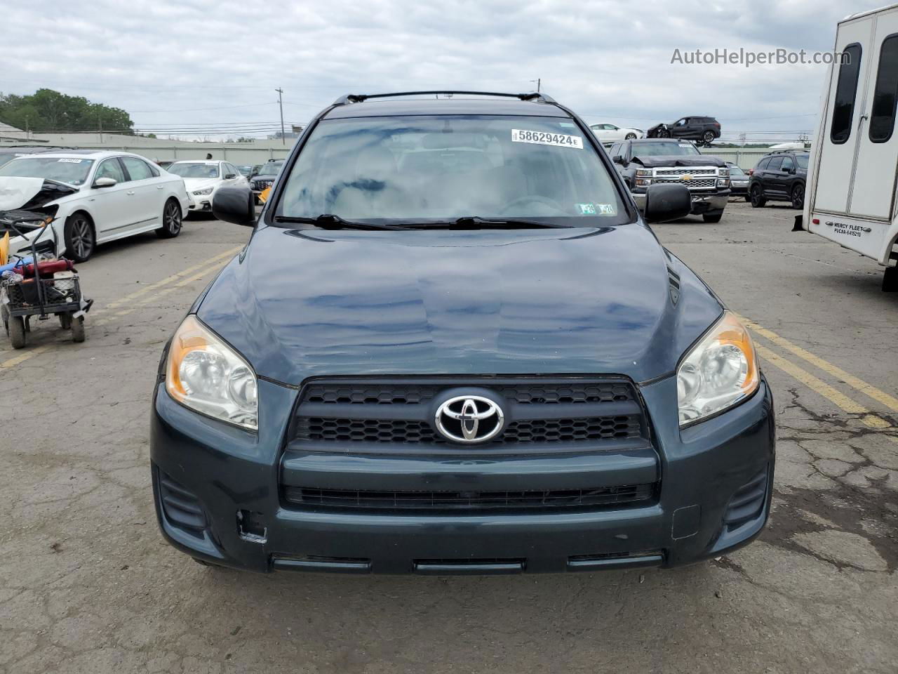 2010 Toyota Rav4  Зеленый vin: JTMBF4DV6A5021847