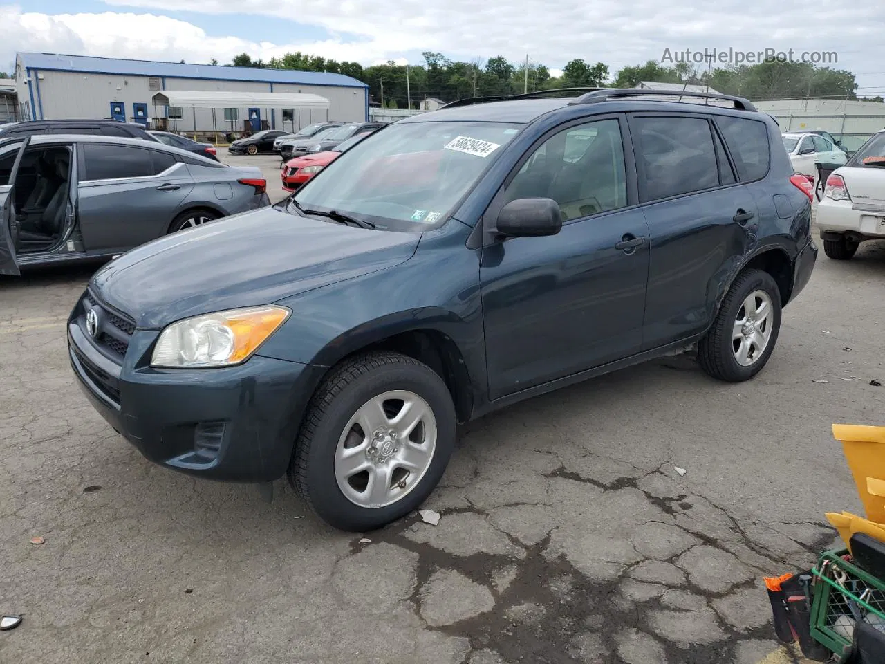 2010 Toyota Rav4  Зеленый vin: JTMBF4DV6A5021847