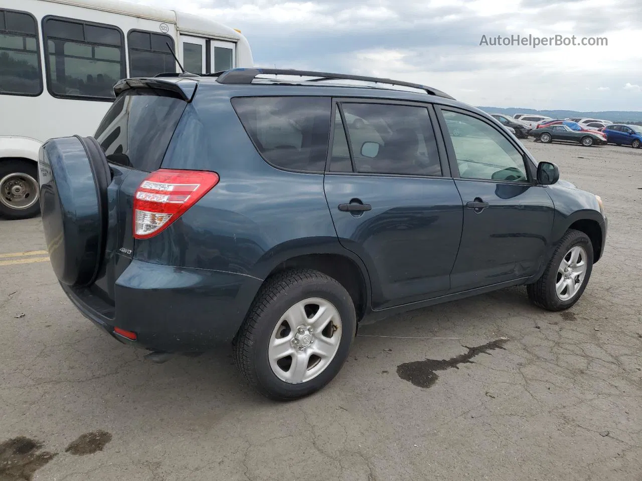 2010 Toyota Rav4  Зеленый vin: JTMBF4DV6A5021847