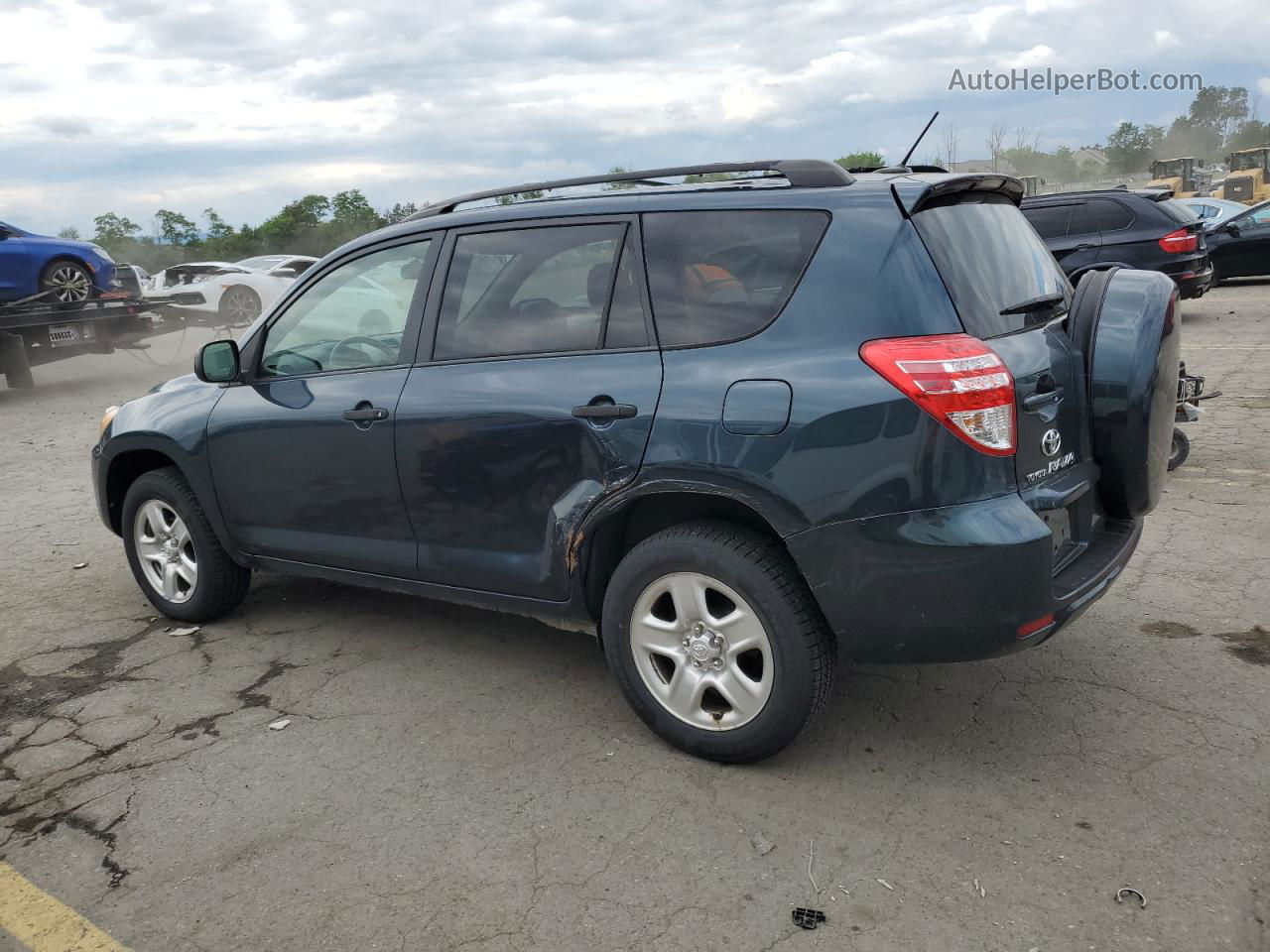 2010 Toyota Rav4  Зеленый vin: JTMBF4DV6A5021847