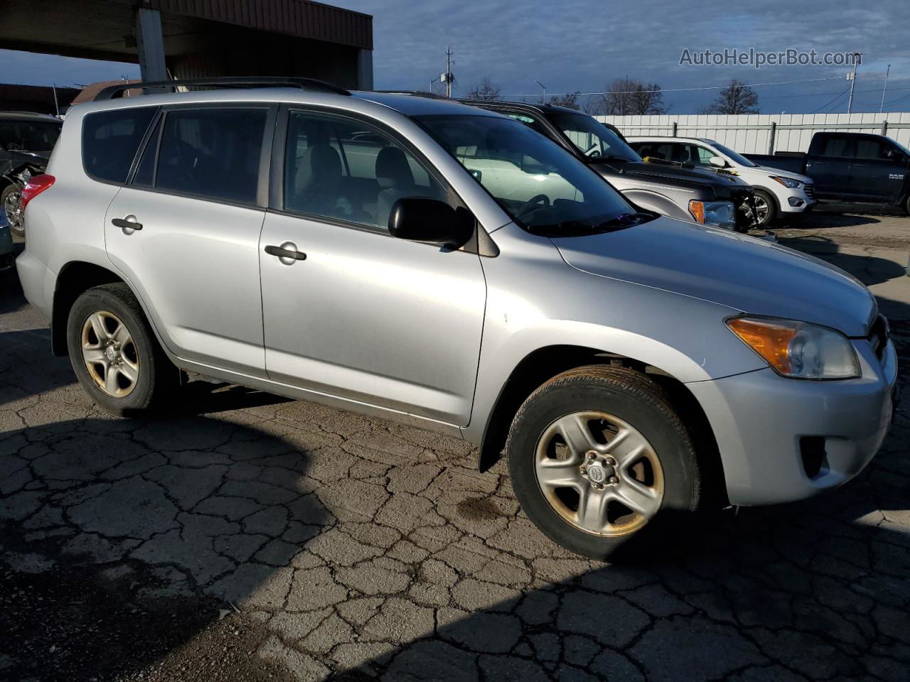 2010 Toyota Rav4  Silver vin: JTMBF4DV6AD032708