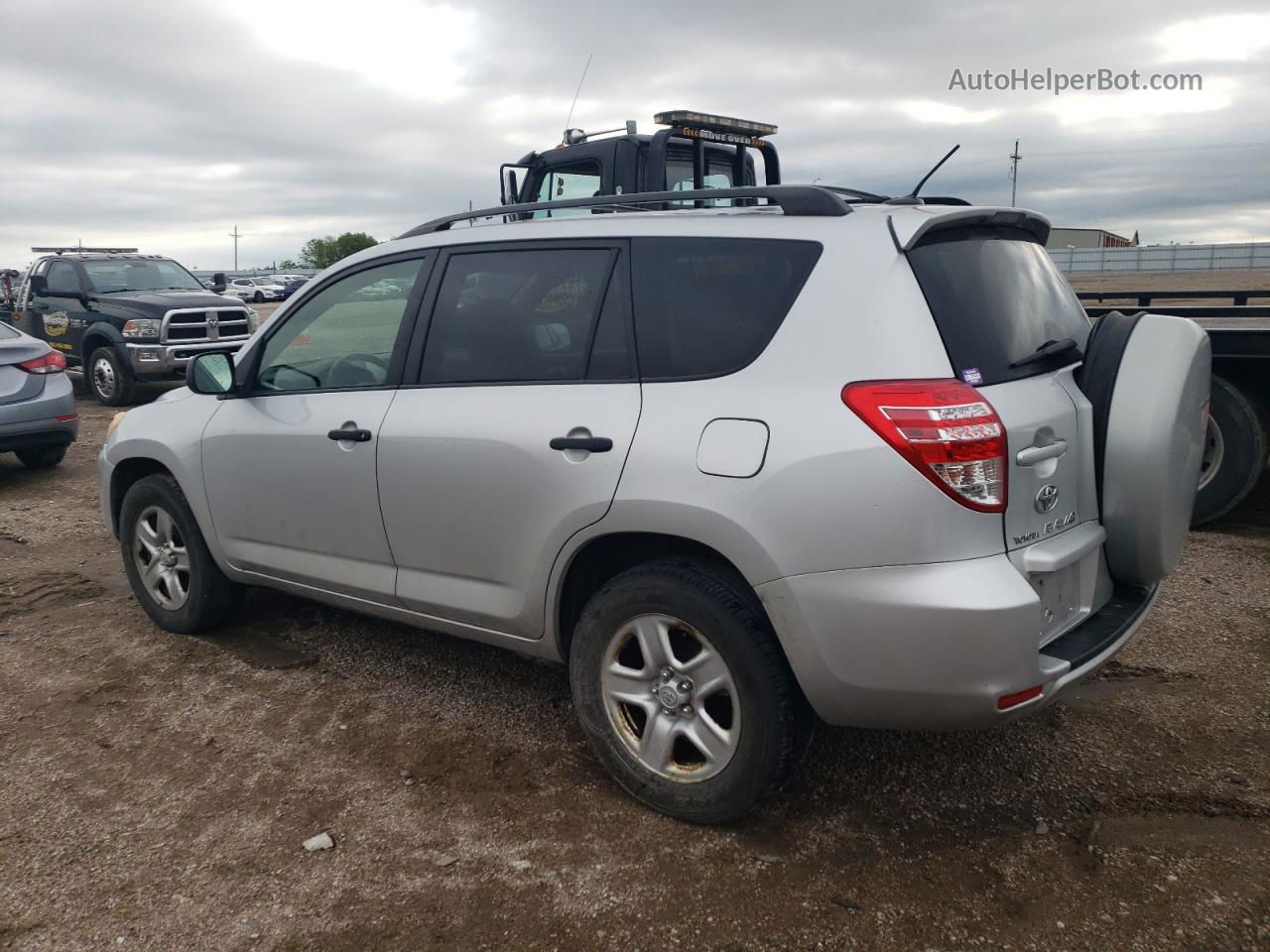 2010 Toyota Rav4  Silver vin: JTMBF4DV6AD036080