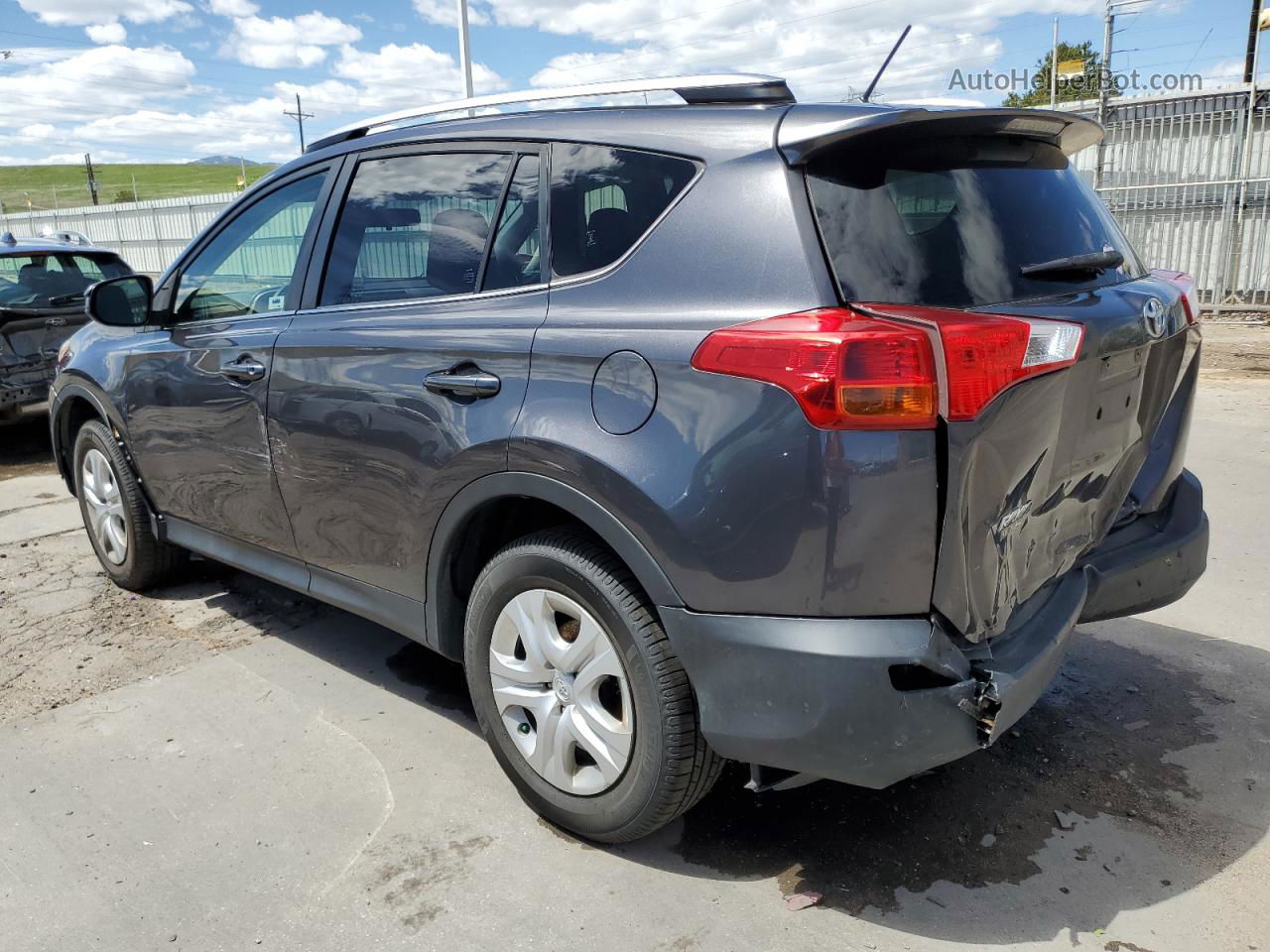 2015 Toyota Rav4 Le Charcoal vin: JTMBFREV0FJ031574