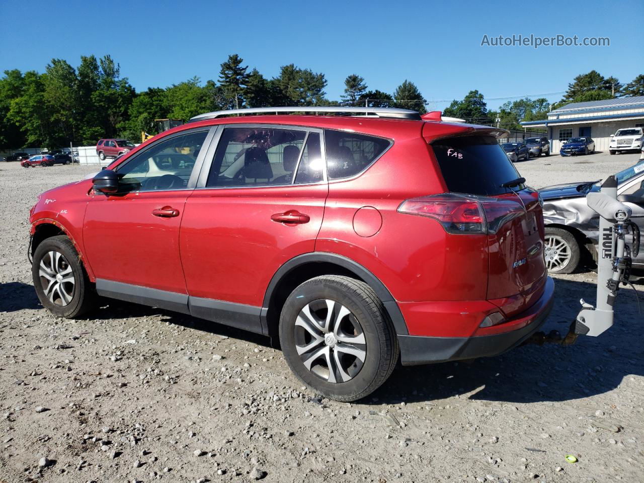 2016 Toyota Rav4 Le Красный vin: JTMBFREV0GJ060879