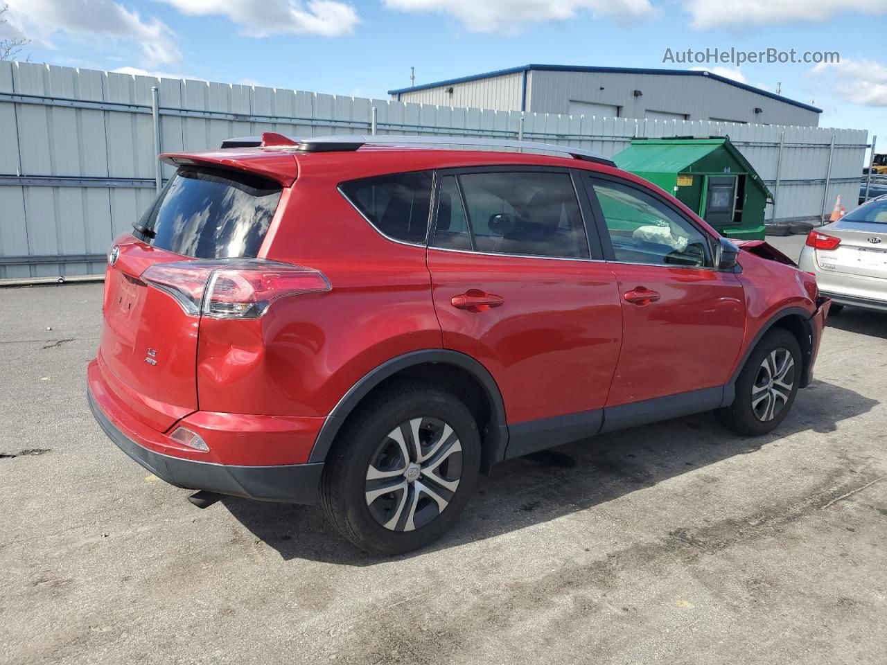 2016 Toyota Rav4 Le Red vin: JTMBFREV0GJ066410