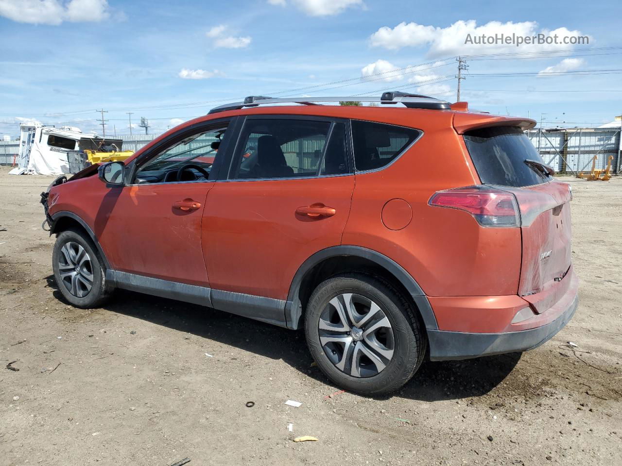 2016 Toyota Rav4 Le Orange vin: JTMBFREV0GJ085197