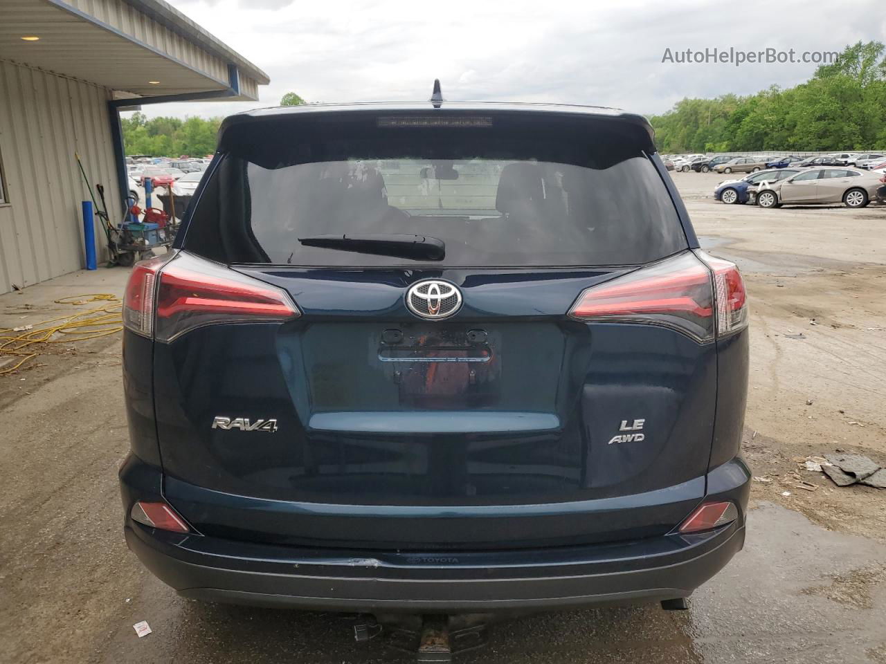 2017 Toyota Rav4 Le Blue vin: JTMBFREV0HJ715849