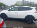 2018 Toyota Rav4 Le White vin: JTMBFREV0JJ729045