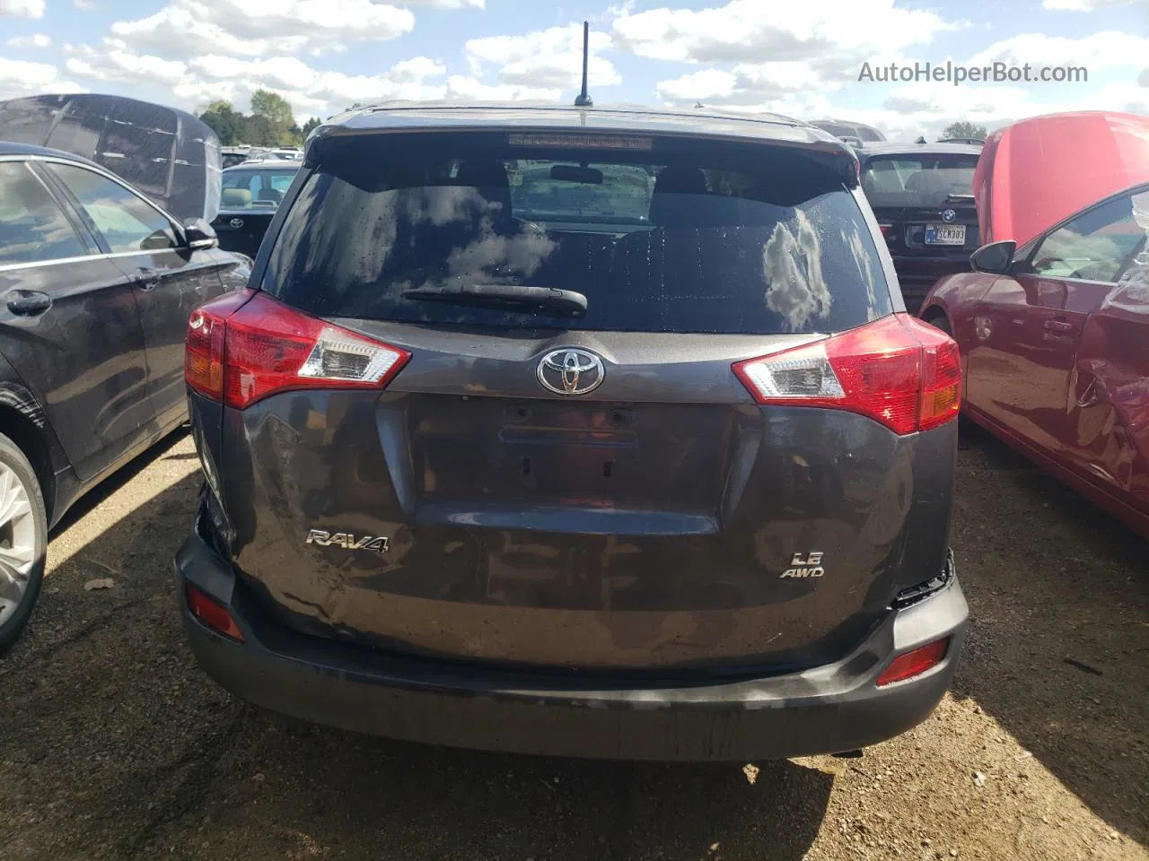 2015 Toyota Rav4 Le Gray vin: JTMBFREV1FD113571