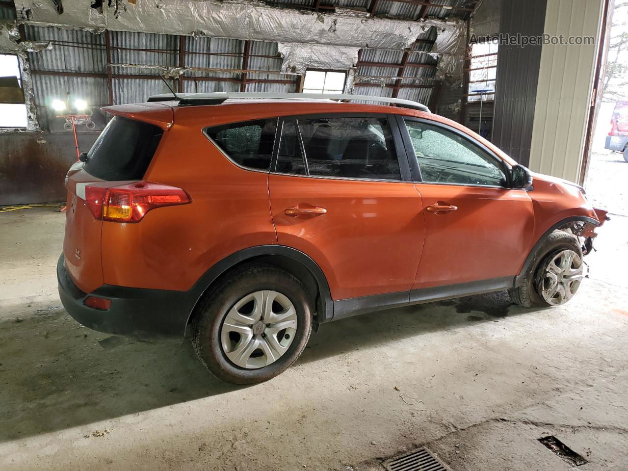 2015 Toyota Rav4 Le Orange vin: JTMBFREV1FD161927