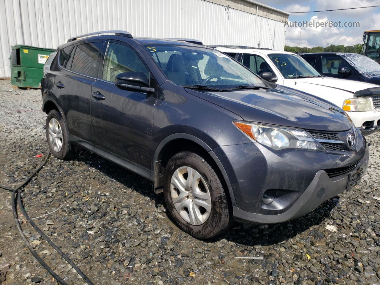 2015 Toyota Rav4 Le Gray vin: JTMBFREV1FJ028358