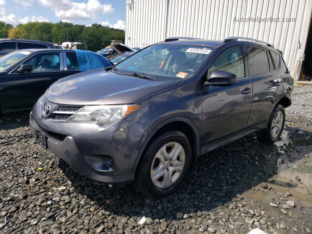 2015 Toyota Rav4 Le Gray vin: JTMBFREV1FJ028358