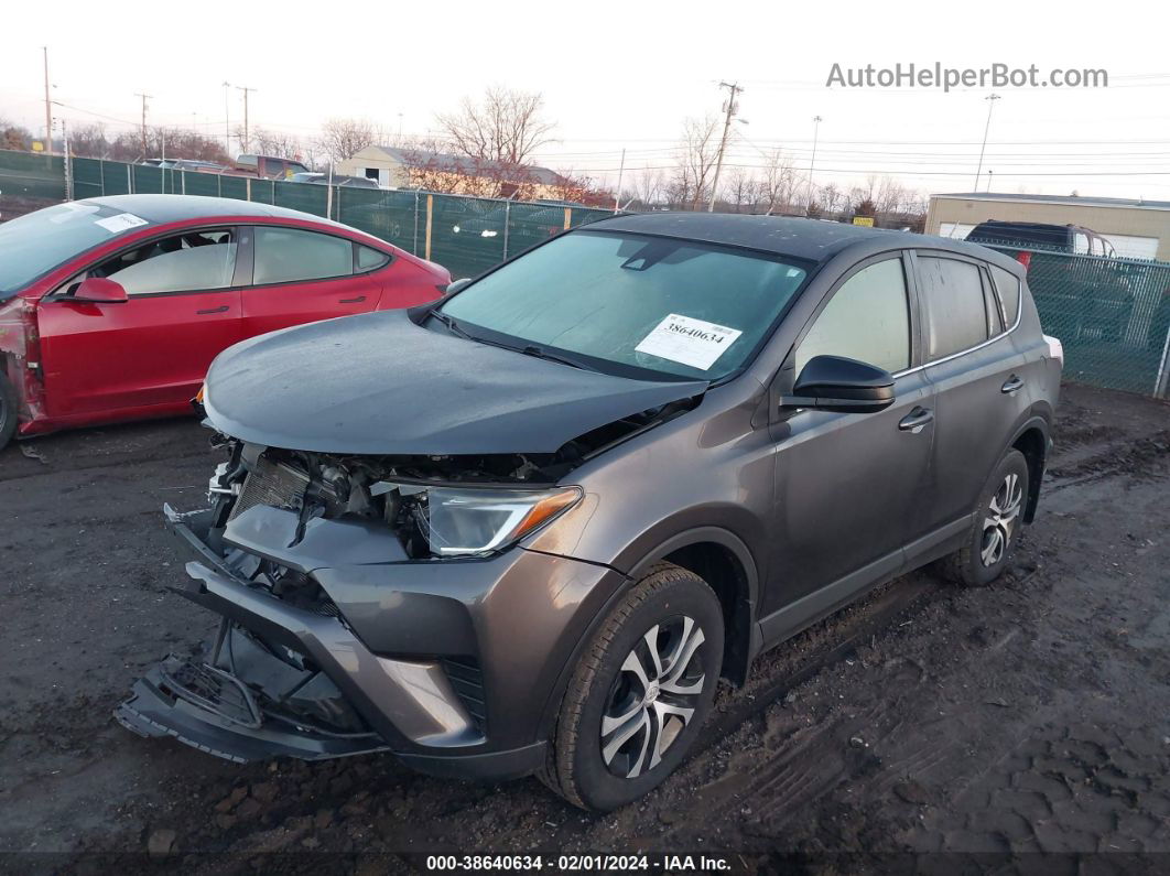 2018 Toyota Rav4 Le Серый vin: JTMBFREV1JJ218606