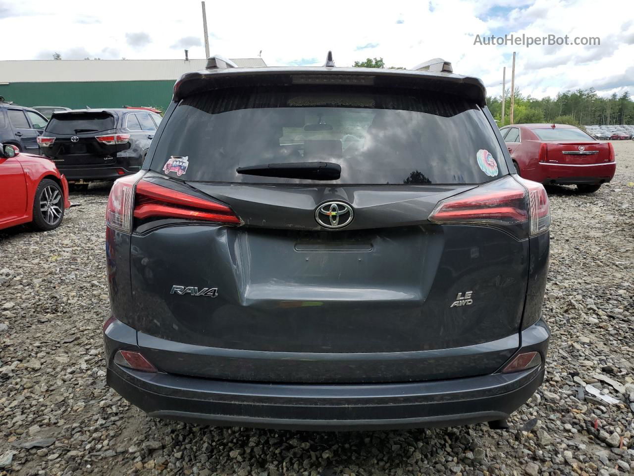 2016 Toyota Rav4 Le Gray vin: JTMBFREV4GD193417