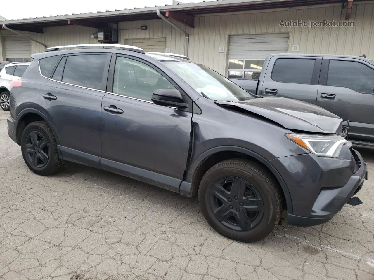 2016 Toyota Rav4 Le Серый vin: JTMBFREV4GJ091150