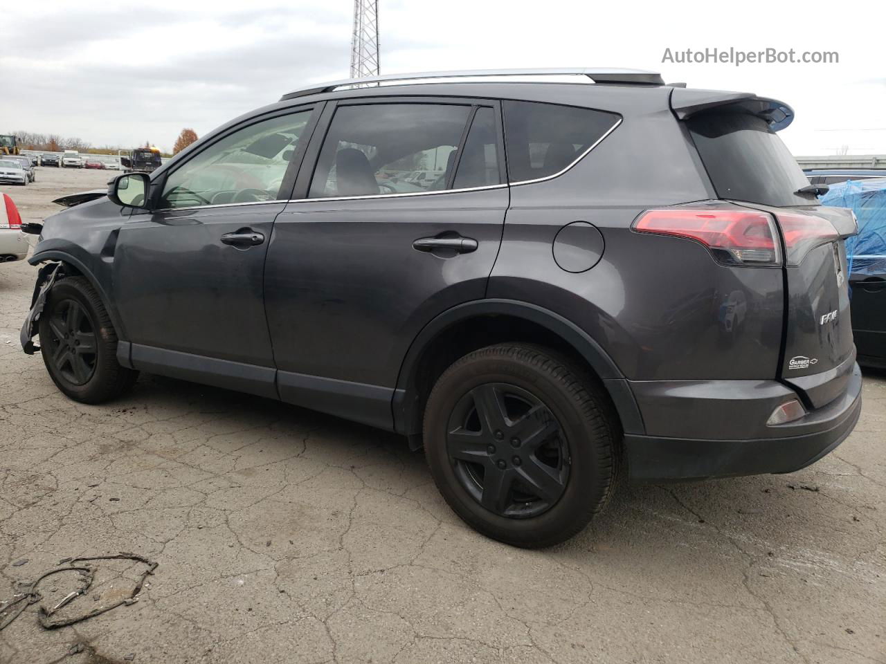 2016 Toyota Rav4 Le Серый vin: JTMBFREV4GJ091150