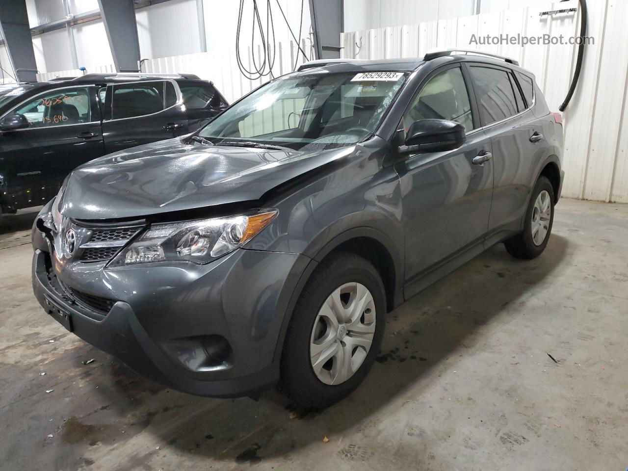 2015 Toyota Rav4 Le Gray vin: JTMBFREV5FD130468