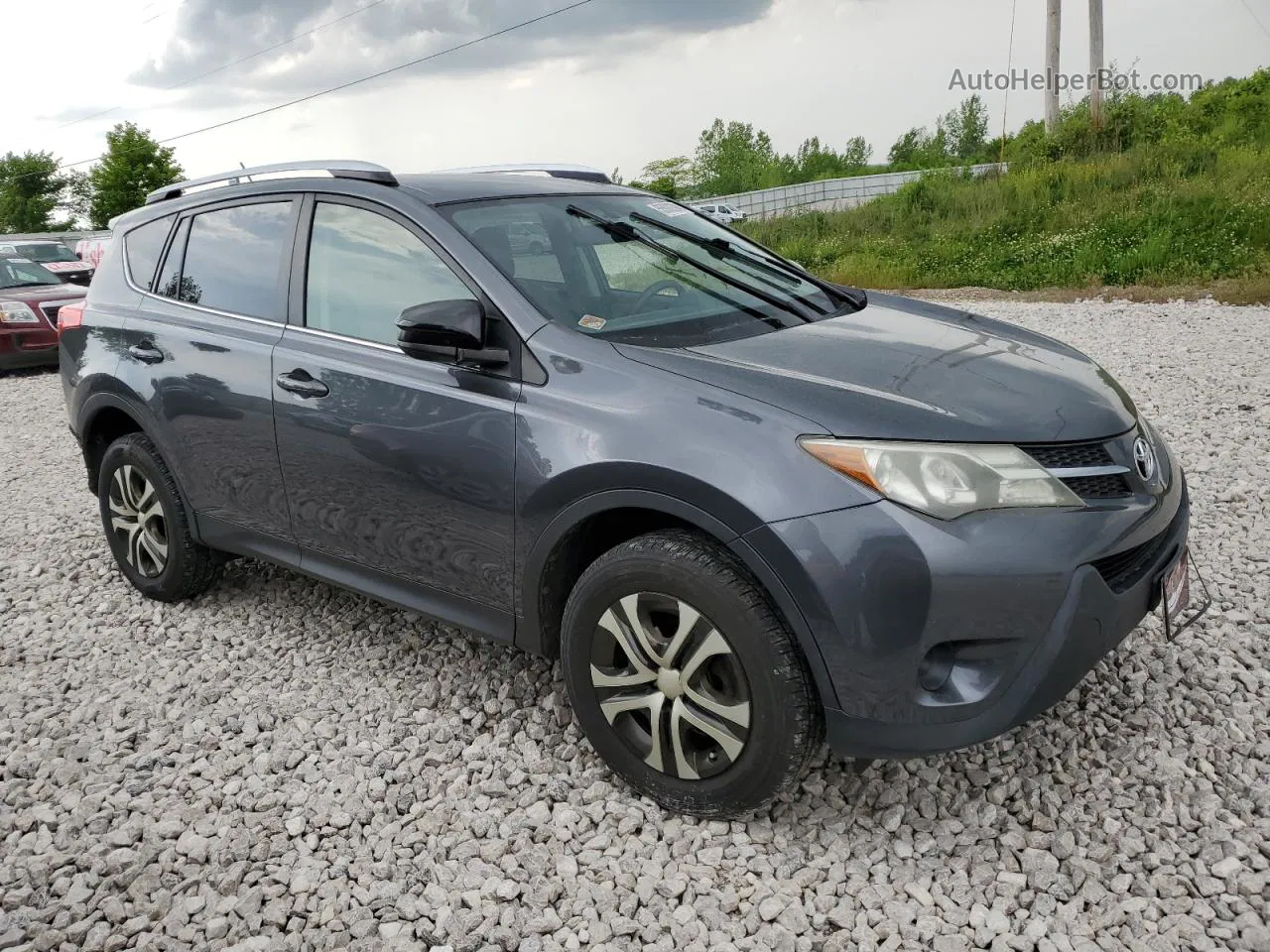 2015 Toyota Rav4 Le Серый vin: JTMBFREV5FD160974