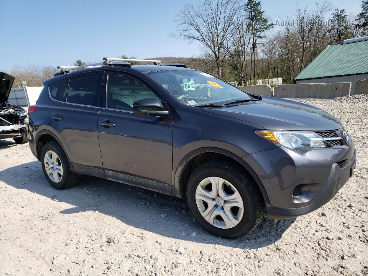 2015 Toyota Rav4 Le Серый vin: JTMBFREV5FJ025558