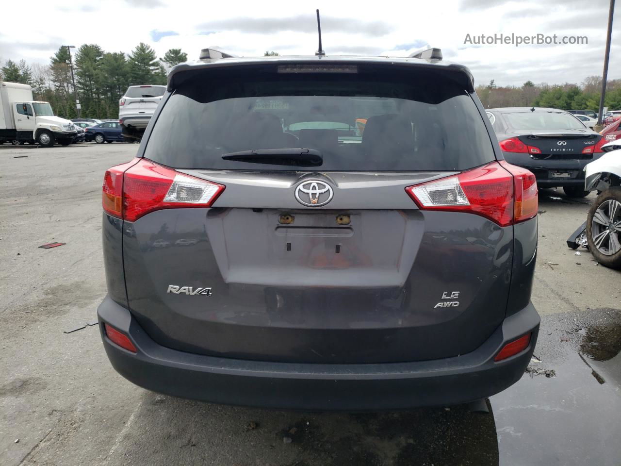 2015 Toyota Rav4 Le Gray vin: JTMBFREV5FJ048869