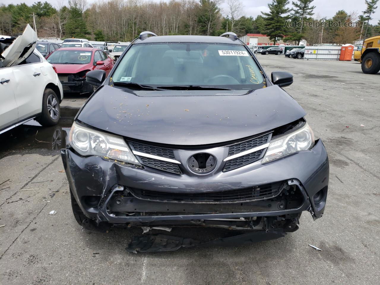 2015 Toyota Rav4 Le Gray vin: JTMBFREV5FJ048869