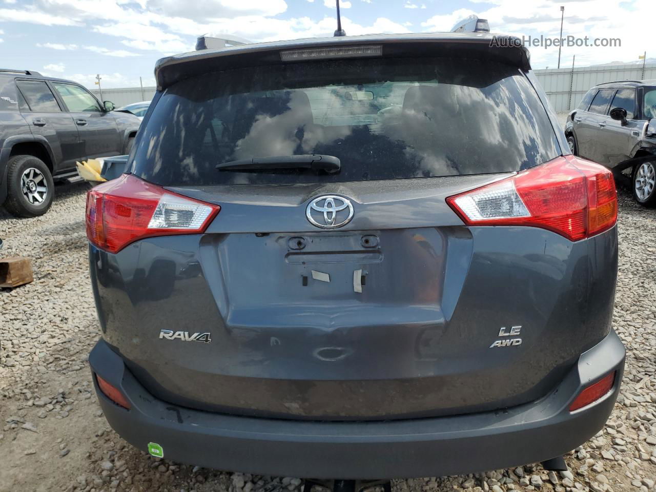 2015 Toyota Rav4 Le Charcoal vin: JTMBFREV6FD154312