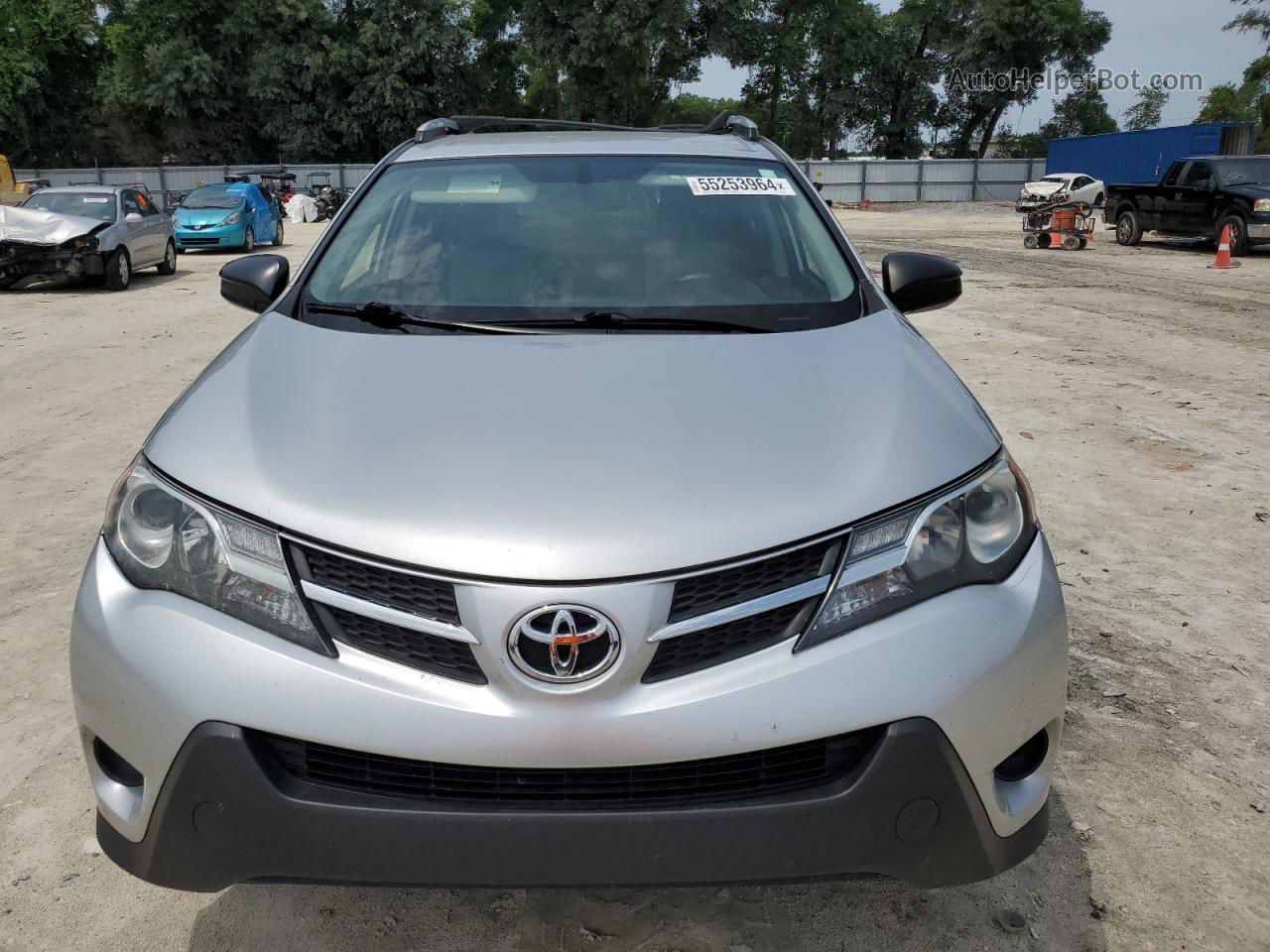 2015 Toyota Rav4 Le Серебряный vin: JTMBFREV6FJ037248