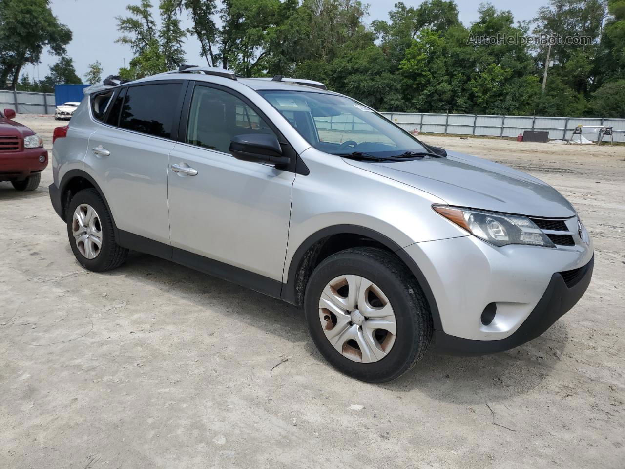 2015 Toyota Rav4 Le Серебряный vin: JTMBFREV6FJ037248