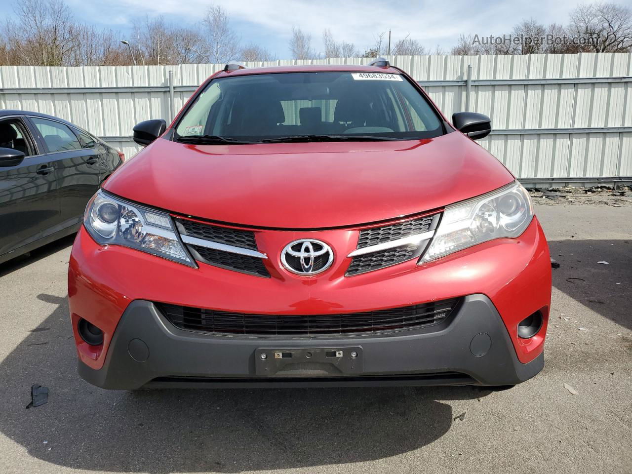 2015 Toyota Rav4 Le Красный vin: JTMBFREV6FJ039677