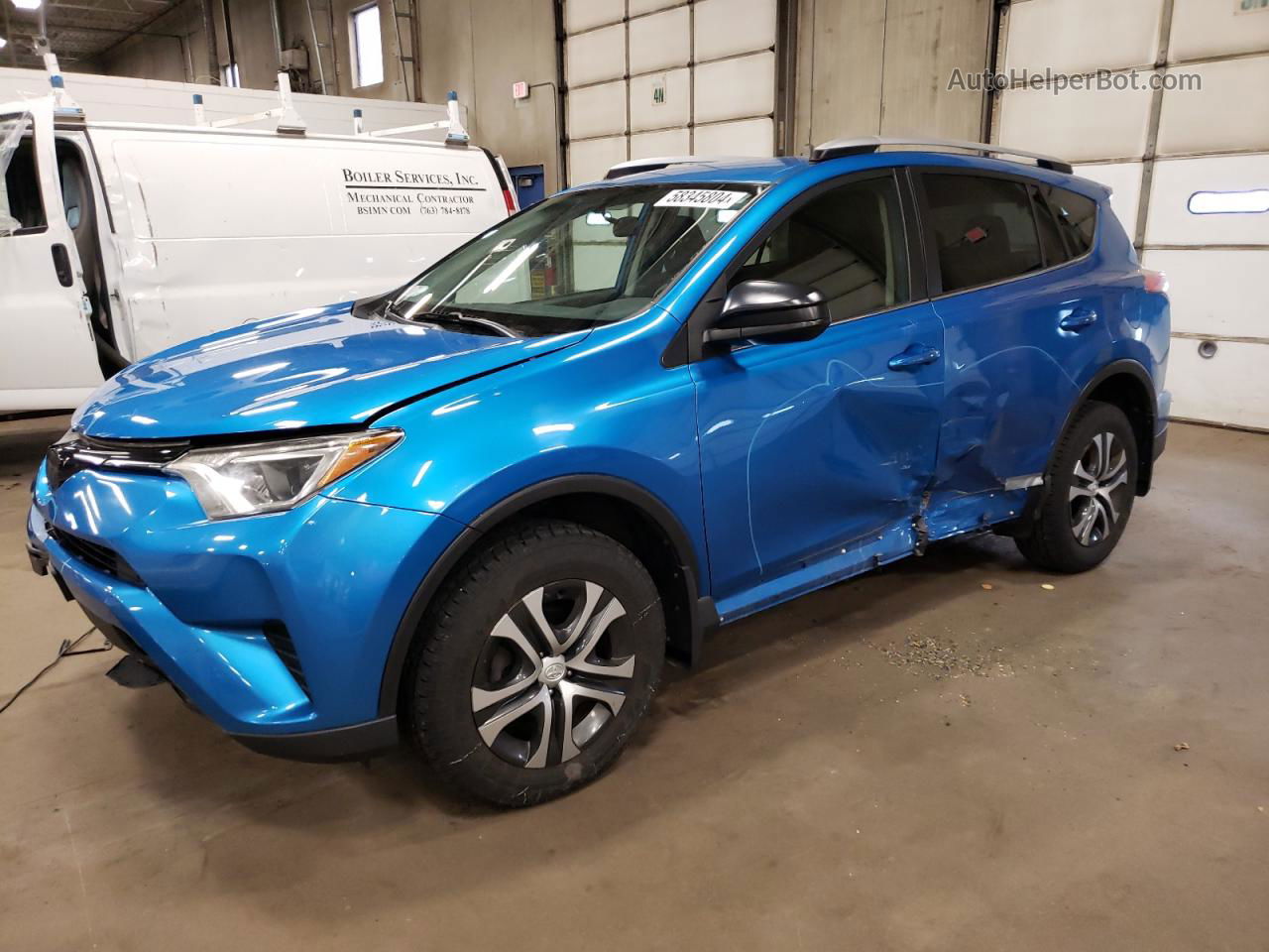 2016 Toyota Rav4 Le Blue vin: JTMBFREV6GD178854