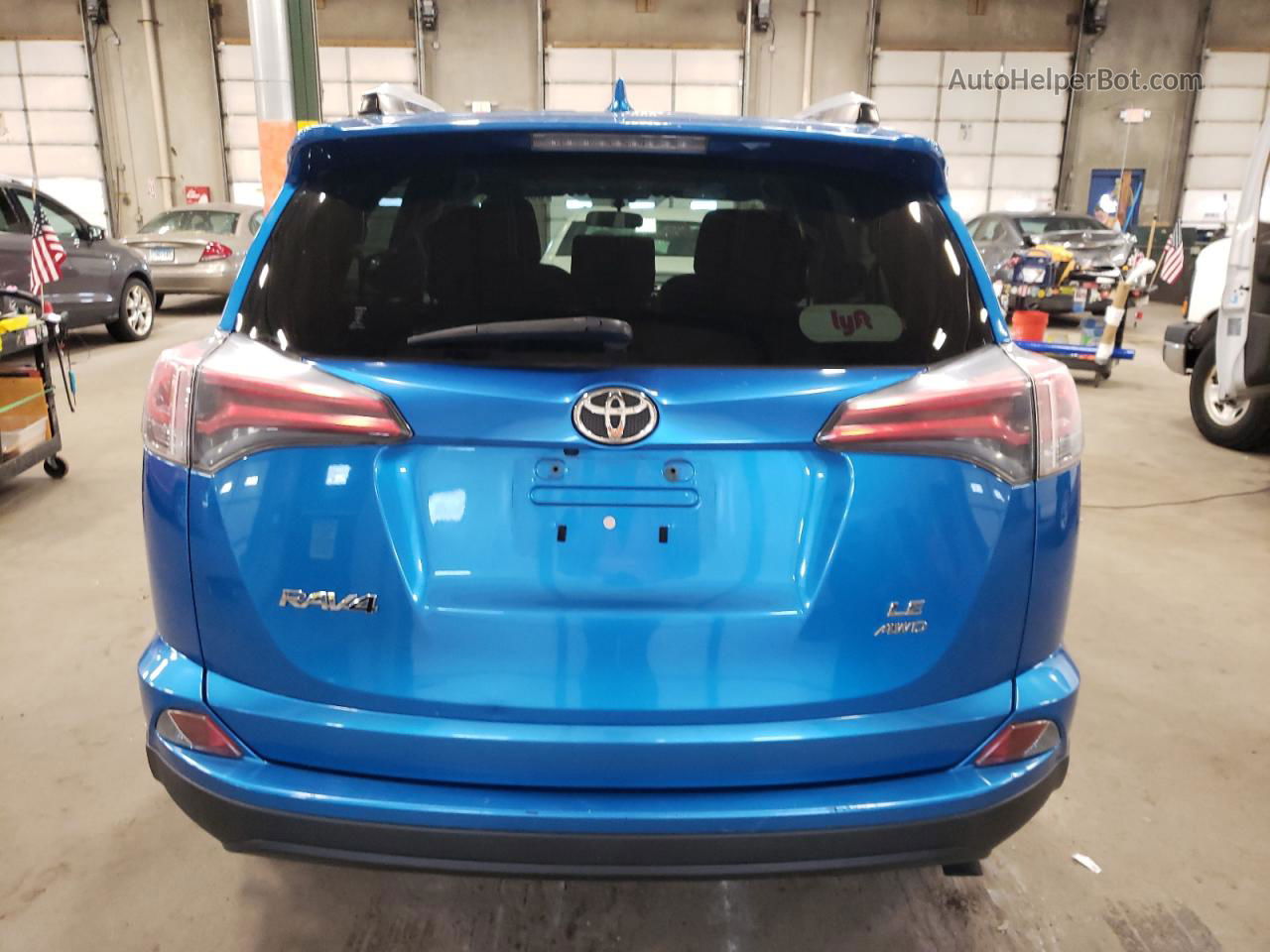 2016 Toyota Rav4 Le Blue vin: JTMBFREV6GD178854