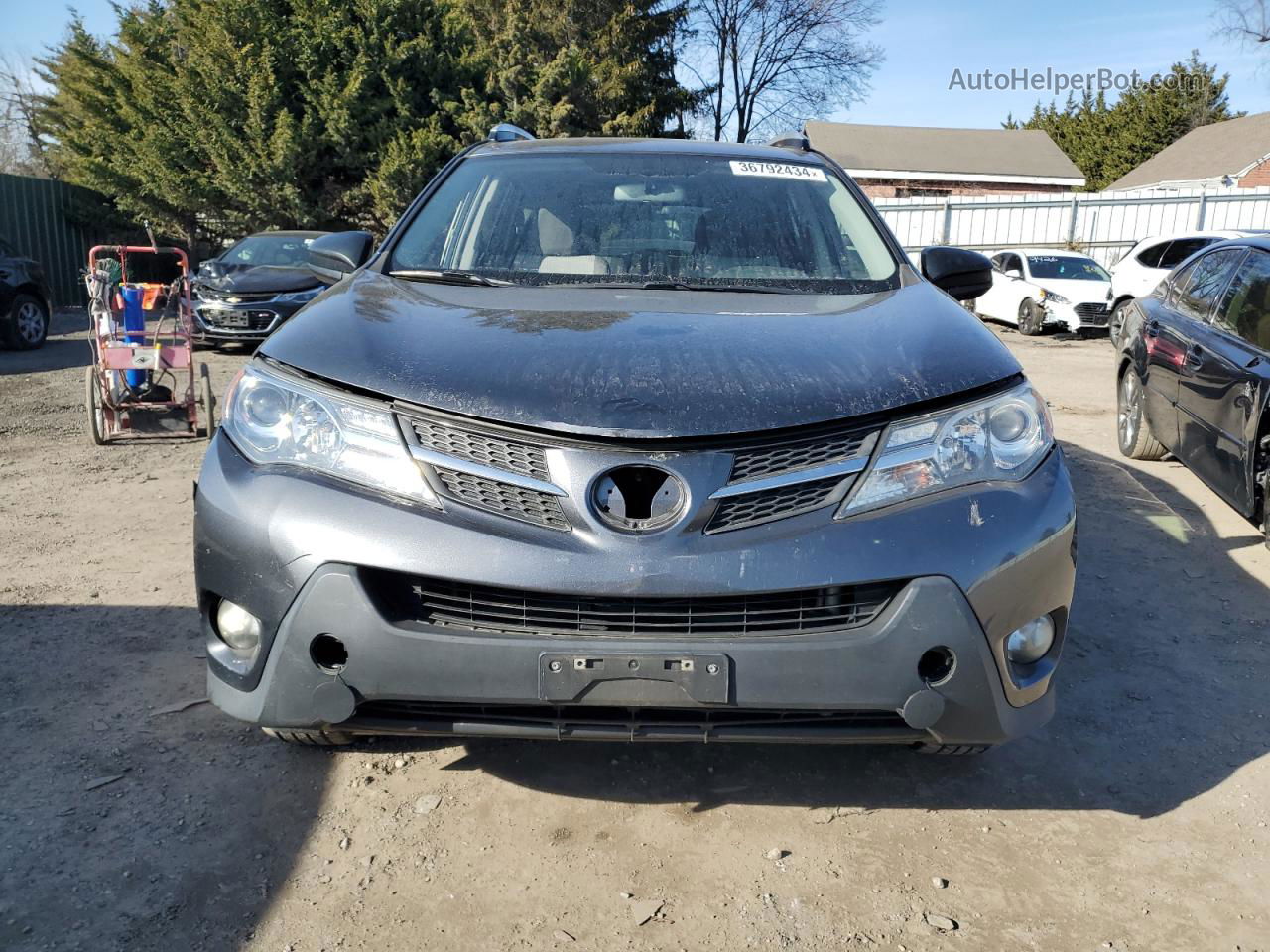 2015 Toyota Rav4 Le Угольный vin: JTMBFREV7FD123862