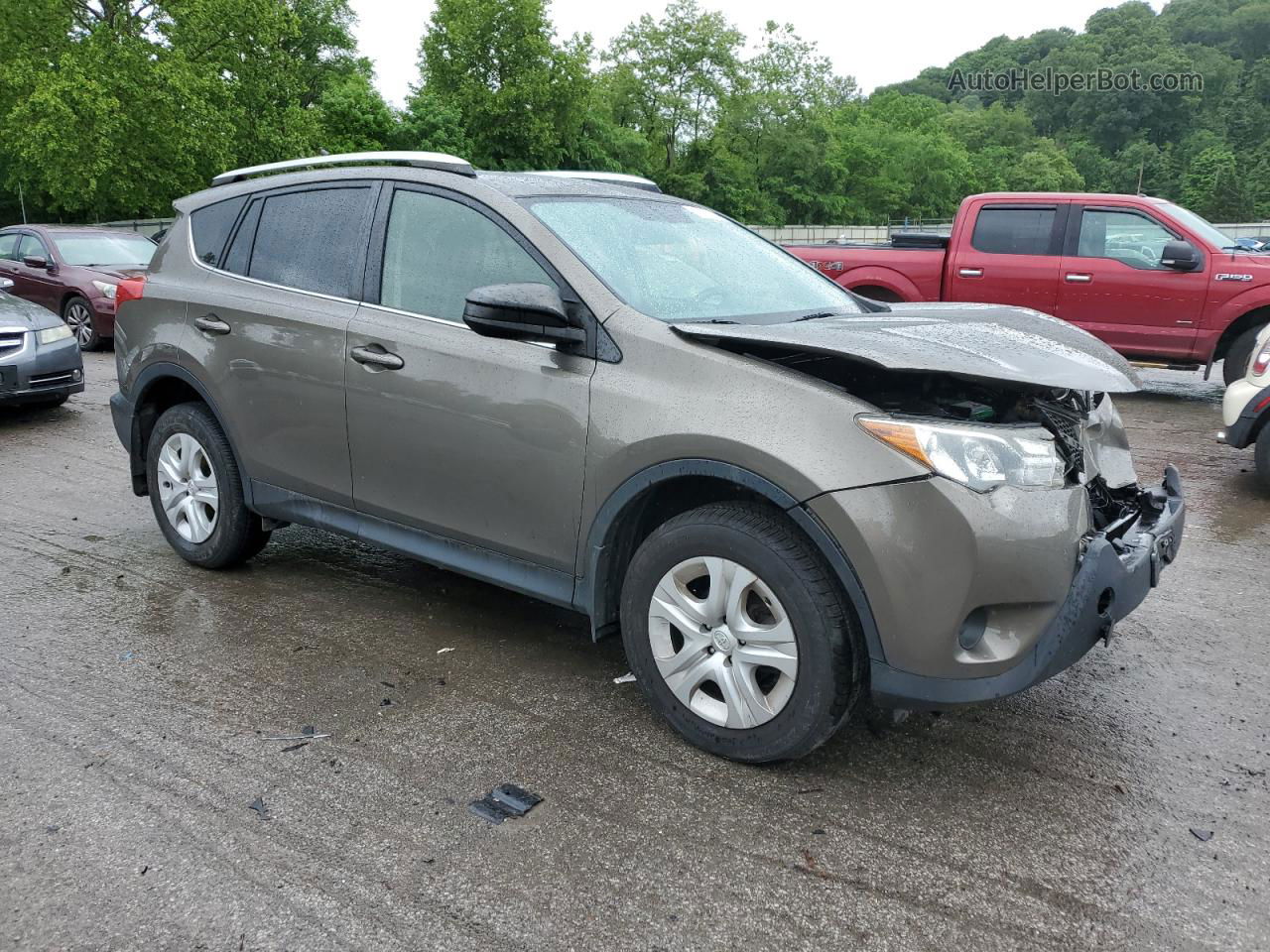 2015 Toyota Rav4 Le Tan vin: JTMBFREV7FD127636